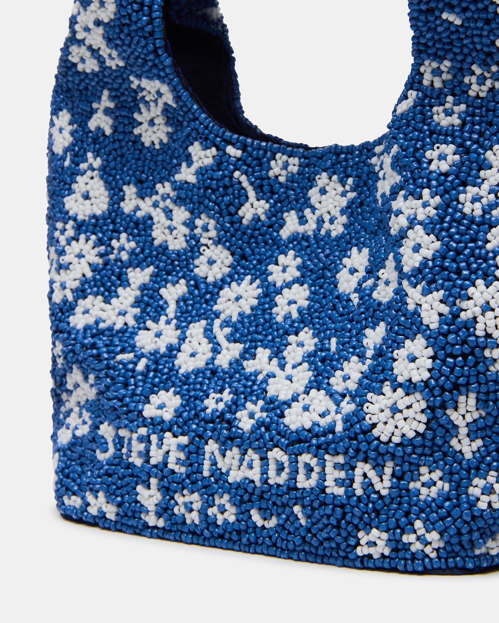KINSLEY BEADED BAG BLUE MULTI
