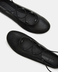BOMBSHELL BLACK LEATHER